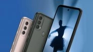 Motorola Moto E40 To Be Launched in India on October 12, 2021