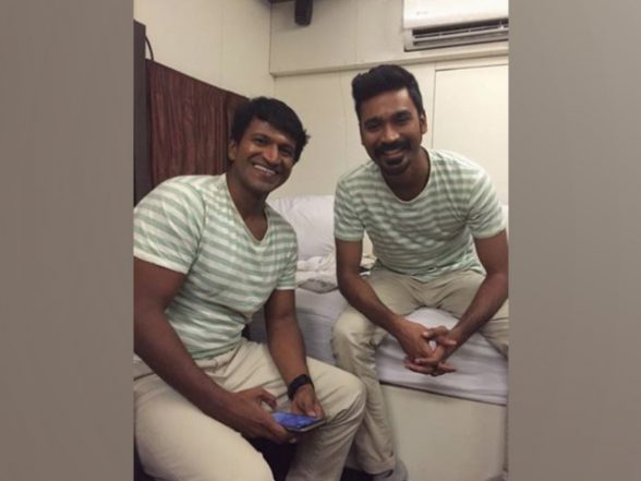 Entertainment News | Dhanush Pays Heartfelt Condolences to Late 'friend' Actor Puneeth Rajkumar - Vimarsana News