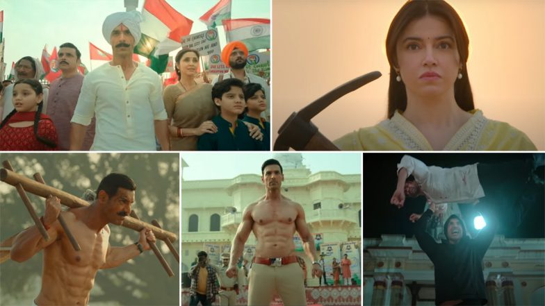 Satyameva Jayate 2 Trailer: John Abraham’s Triple Avatar In Milap Zaveri’s Directorial Leaves Us Intrigued (Watch Video)