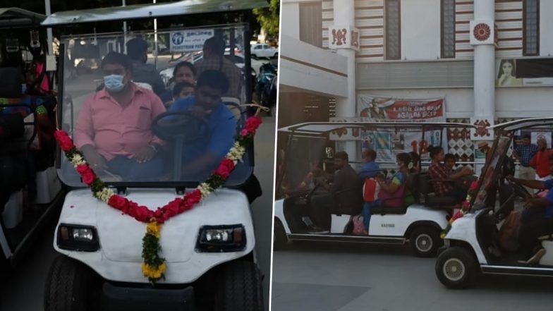 Battery-Operated Car Facility Introduced at Madurai Junction In Southern Railway (View Pics)