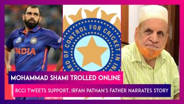 Mohammad Shami Trolled Online: BCCI Tweets Support, Irfan Pathan's Father Narrates Story