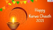 Karwa Chauth 2021 Greetings for Wife: Romantic Wishes, WhatsApp Messages, Images, HD Wallpapers and SMS For Your Lovely Wifey