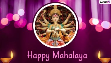 Mahalaya 2021 Images & HD Wallpapers for Free Download Online: WhatsApp Stickers, Facebook Status, Greetings and SMS Ahead of Durga Puja