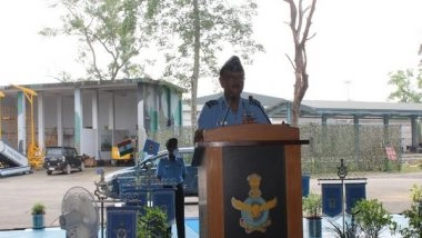 India News | Eastern Air Command Chief Reviews Operational Situation, Security During Visit to Three Air Force Stations in Assam