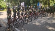 India News | DG ITBP Flags-off 4th Phase of Longest Cycle Rally to Gujarat's Kevadia from Delhi