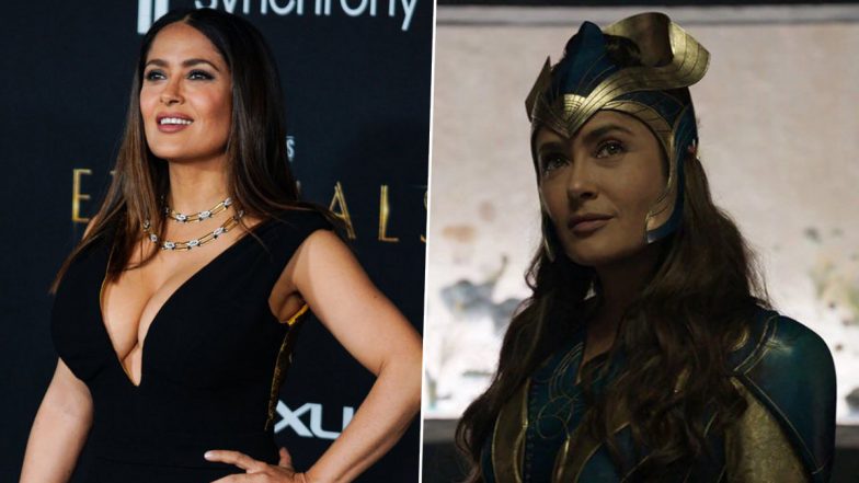 Eternals: Salma Hayek Talks About Her Role As Spiritual Leader Ajak in the Marvel Film, Says ‘Everything Is Possible’