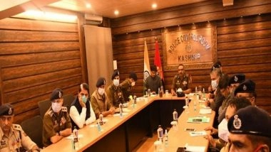 India News | DGP Jammu and Kashmir Chairs Officers Meeting, Reviews Security Scenario