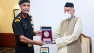 India News | Lt Gen JS Nain Calls on Maha Governor Koshyari Who Lauds Army's Contribution in Flood Relief, Tackling COVID-19