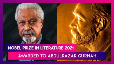 Nobel Prize In Literature 2021 Awarded To Abdulrazak Gurnah From Tanzania