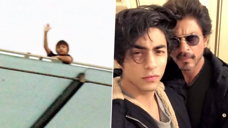 AbRam Khan Spotted Waving From Mannat After Shah Rukh Khan's Elder Son Aryan Khan Gets Bail From Bombay HC