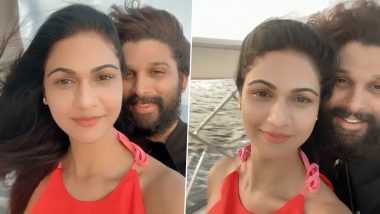 Allu Arjun and Wife Sneha Reddy’s Instagram Reel Straight From Maldives Is Pure Love! (Watch Video)