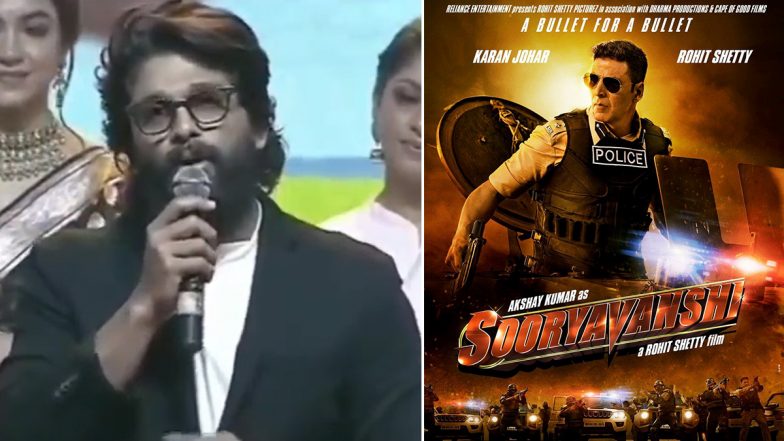 Allu Arjun Wishes Team Sooryavanshi Good Luck for Its Theatrical Release (Watch Video)