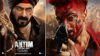 Antim–The Final Truth: Salman Khan, Aayush Sharma’s Action Film To Release in Theatres on November 26! (Watch Video)