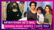 Aryan Khan Gets Bail: Karan Johar Shares Picture With SRK, Malaika Arora Visits Mannat, Suhana Khan Writes &lsquo;I Love You&rsquo;
