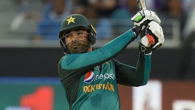Asif Ali Slams Four Sixes in 19th Over Against Afghanistan in T20 World Cup 2021, Takes Pakistan to 5-Wicket Win (Watch Video)
