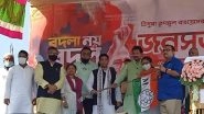 BJP Leader Rajib Banerjee and Tripura MLA Ashis Das Join Trinamool Congress in Presence of Abhishek Banerjee