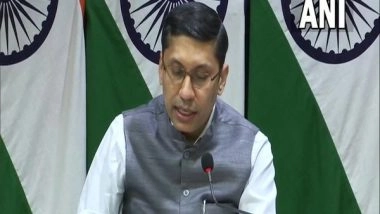 World News | India Expresses Concern over China's New Land Boundary Law