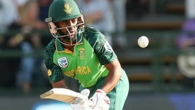 Sports News | T20 WC: Injured Hand Continuously Improving, Will Have First Net Session on Friday, Says Bavuma