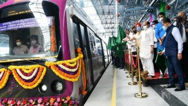 India News | Bangalore Metro Rail Corporation to Curtails Metro Services for Maintenance Work