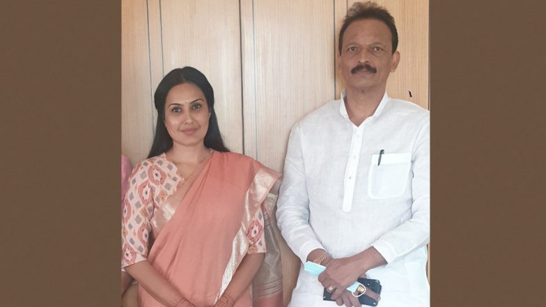 Kamya Punjabi Joins Indian National Congress Party in Presence of Bhai Jagtap in Mumbai