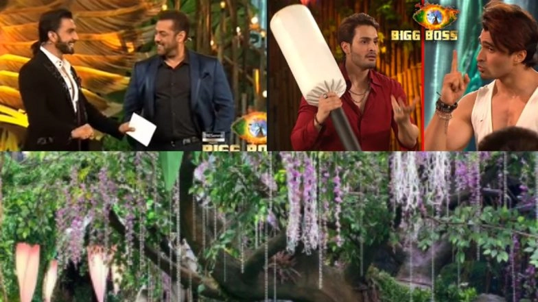 Bigg Boss 15 Premiere: From Salman Khan-Ranveer Singh&rsquo;s Banter, Umar Riaz&rsquo;s Tiff With Ieshaan Sehgaal to Vishwasuntree Twist &ndash; Top Highlights From BB 15 Grand Launch!