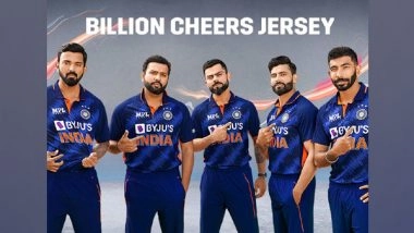 Sports News | BCCI Unveils Team India's New Jersey Ahead of T20 World Cup