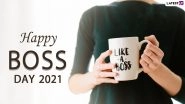 Boss&rsquo;s Day 2021 Wishes & Messages: WhatsApp Status Video, HD Images, GIF Greetings, Facebook Quotes and SMS To Celebrate the Day