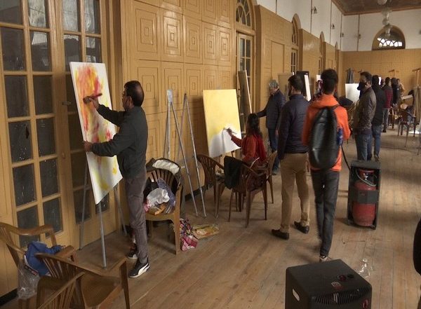 India News | National Level Painting Camp Organized by J-K Administration Underway in Srinagar