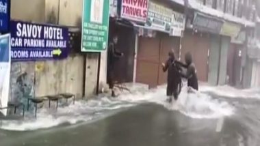 Uttarakhand Rains: Naini Lake Level at Record 12.2 Feet, Overflowing Water Enters Nainital's Residential Areas