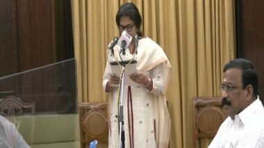 India News | Sushmita Dev, Selvaganapathy Take Oath as Rajya Sabha Members