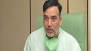 India News | 'Red Light On, Gaadi Off' Campaign 1st Phase to Run Till Nov 18: Delhi Environment Minister