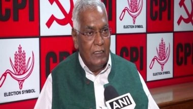 India News | Government Cannot Be Given a Free Pass in Name of National Security Every Time: D Raja