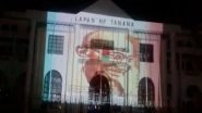 World News | Gandhi Jayanti: Town Hall in Madagascar's Capital Lit Up with Mahatma Gandhi's Portrait