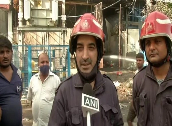 India News | Fire Breaks out at Paper Plates Manufacturing Unit in Delhi's Narela