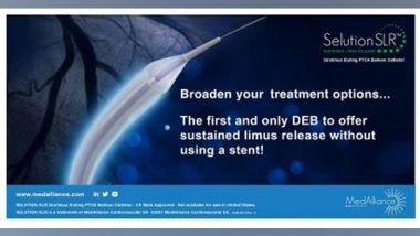 Business News | 18-Month Below-the-Knee Data with MedAlliance's SELUTION SLR™ Presented as Late Breaking Trial at VIVA