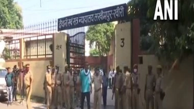 India News | Lakhimpur Kheri Incident: Security Beefed Up Outside Session Court