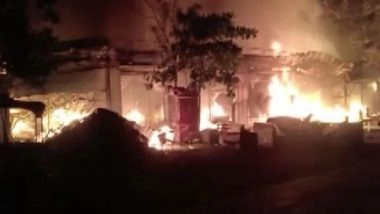 India News | Maharashtra: Fire in Thane Furniture Godown Doused, No Casualty Reported