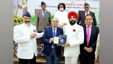 Business News | Governor of Uttarakhand Felicitated and Requested to Induct ESM in Administration