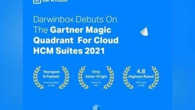 Business News | Darwinbox Becomes the Youngest and Only Asian Player to Feature on Gartner's Magic Quadrant for Cloud HCM Suites 2021