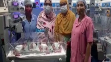 India News | Woman Gives Birth to Quadruplets in Hyderabad