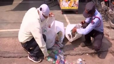 India News | 22 Garbage Cafes Set Up in Delhi's Karol Bagh Provide Free Meal in Exchange for 1 Kg Plastic