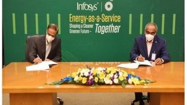 Business News | Bp and Infosys to Develop 'Energy as a Service' Solution for Campuses and Cities
