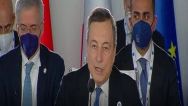 World News | Set Goals Complying with Paris Climate Deal, Says Italian PM Draghi to G20 Countries