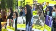 World News | Delhi: Afghan Refugees Women's Association Holds Protest to Support Females in Afghanistan