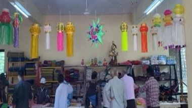 India News | Nashik Central Jail Hold Exhibition of Diwali Items Made by Prisoners