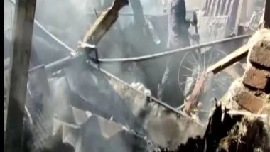India News | Fire at Jai Bhim Nagar in Maharashtra's Thane, No Casualties Reported