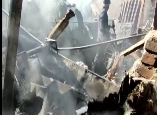 India News | Fire at Jai Bhim Nagar in Maharashtra's Thane, No Casualties Reported