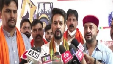 India News | Union Minister Anurag Thakur Cleans Area After His Public Meeting in Hamirpur