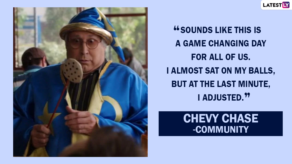 Chevy Chase Birthday Special: 10 Funny Quotes of the Actor As Pierce  Hawthorne From Community! | 📺 LatestLY