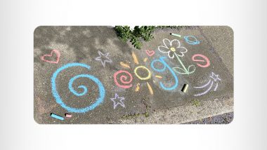 Children’s Day 2021 October 1st Google Doodle Is About Colourful Chalks, Sweet Imagination and Doodling!